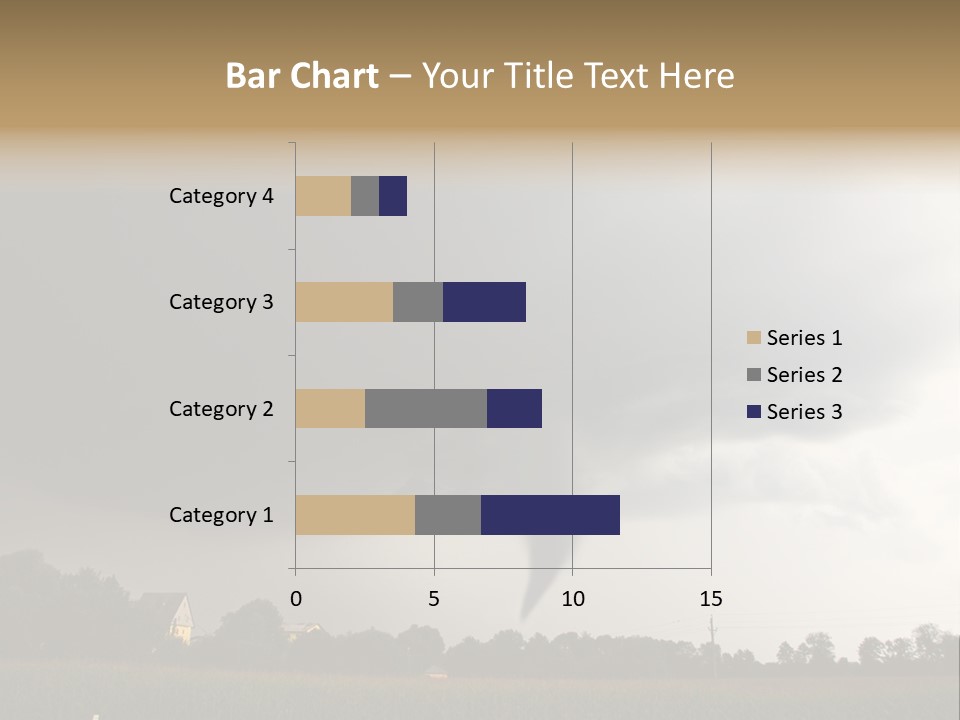 Rotation Environment Torrential Rain PowerPoint Template