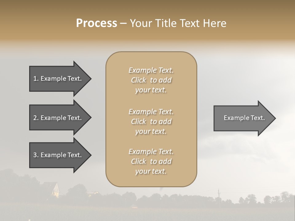 Rotation Environment Torrential Rain PowerPoint Template