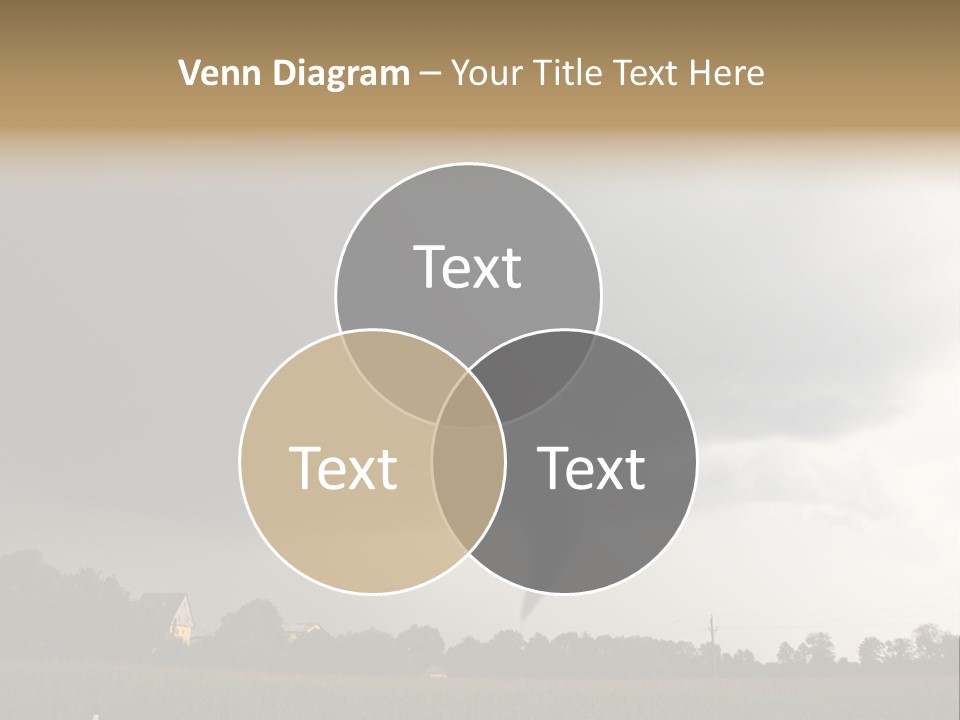 Rotation Environment Torrential Rain PowerPoint Template