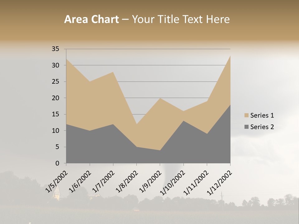 Rotation Environment Torrential Rain PowerPoint Template
