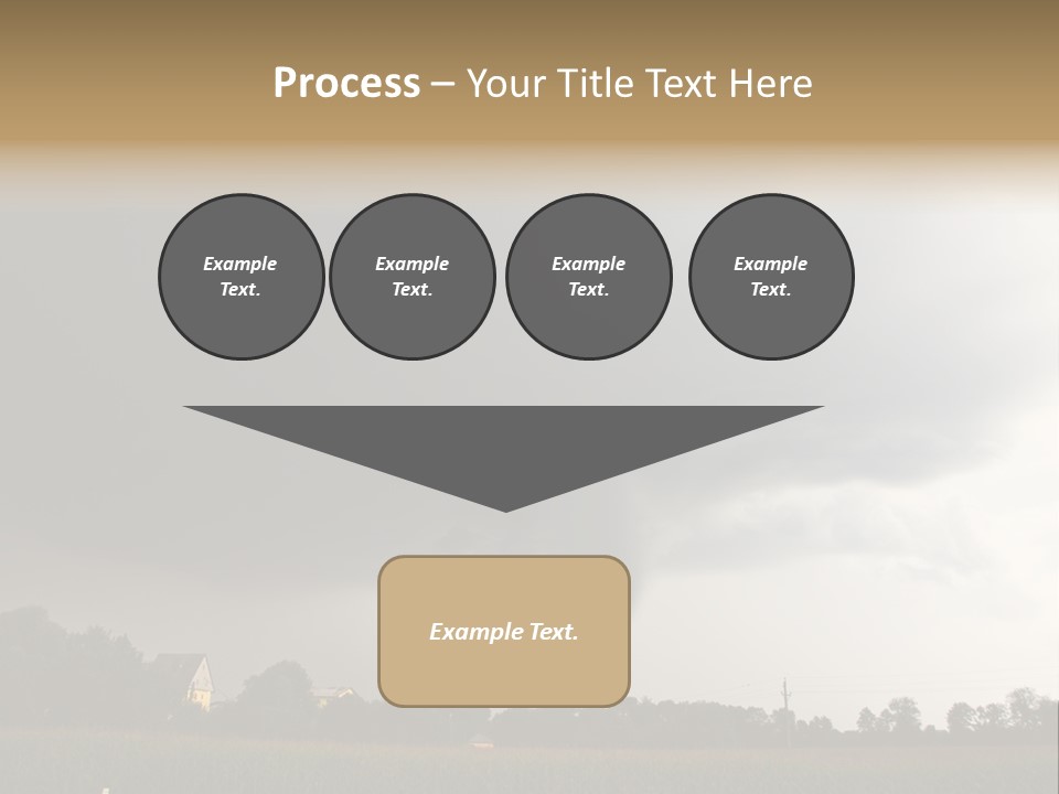 Rotation Environment Torrential Rain PowerPoint Template