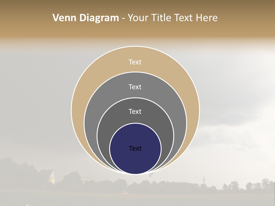 Rotation Environment Torrential Rain PowerPoint Template