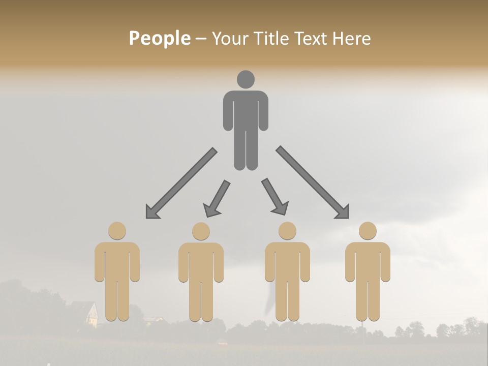 Rotation Environment Torrential Rain PowerPoint Template