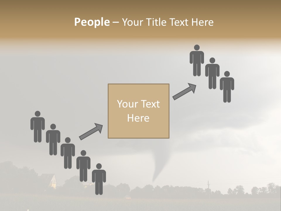 Rotation Environment Torrential Rain PowerPoint Template