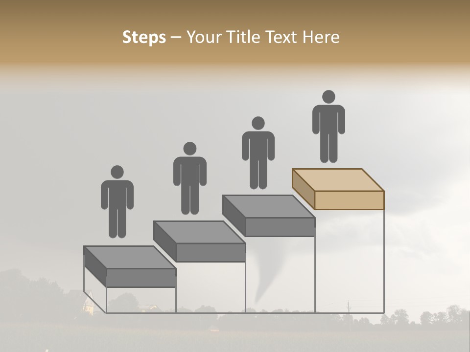 Rotation Environment Torrential Rain PowerPoint Template