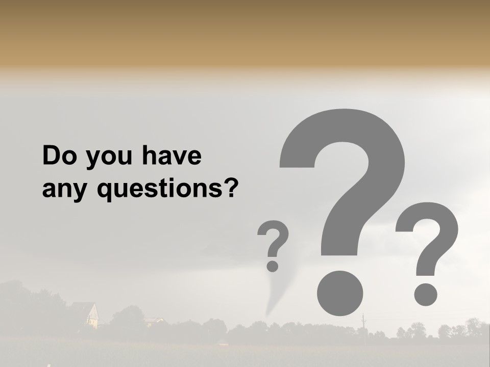 Rotation Environment Torrential Rain PowerPoint Template