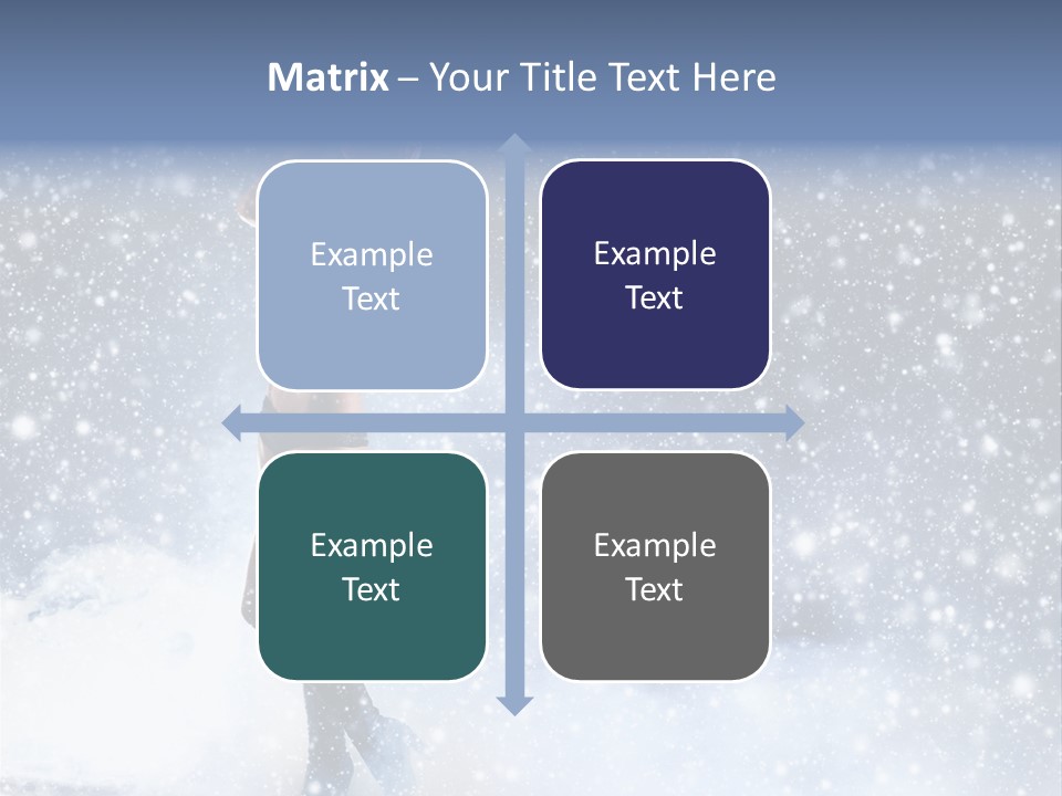 Bikini Blue Night PowerPoint Template