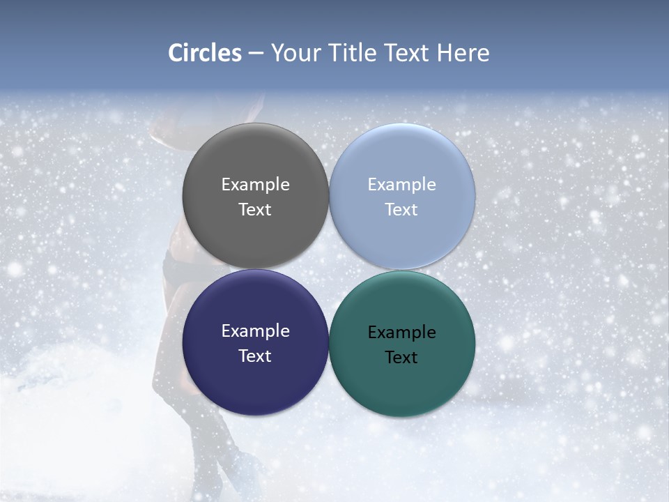 Bikini Blue Night PowerPoint Template