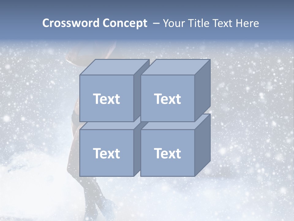 Bikini Blue Night PowerPoint Template