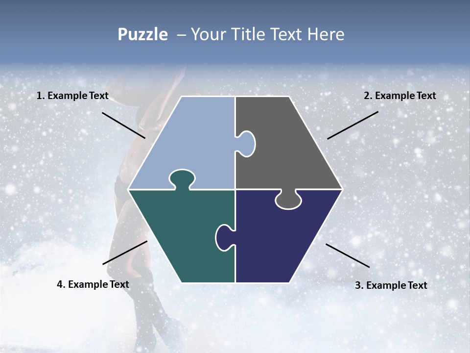 Bikini Blue Night PowerPoint Template