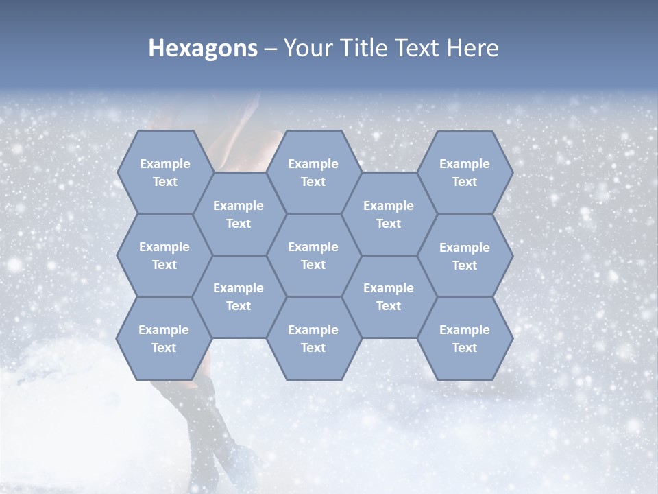 Bikini Blue Night PowerPoint Template