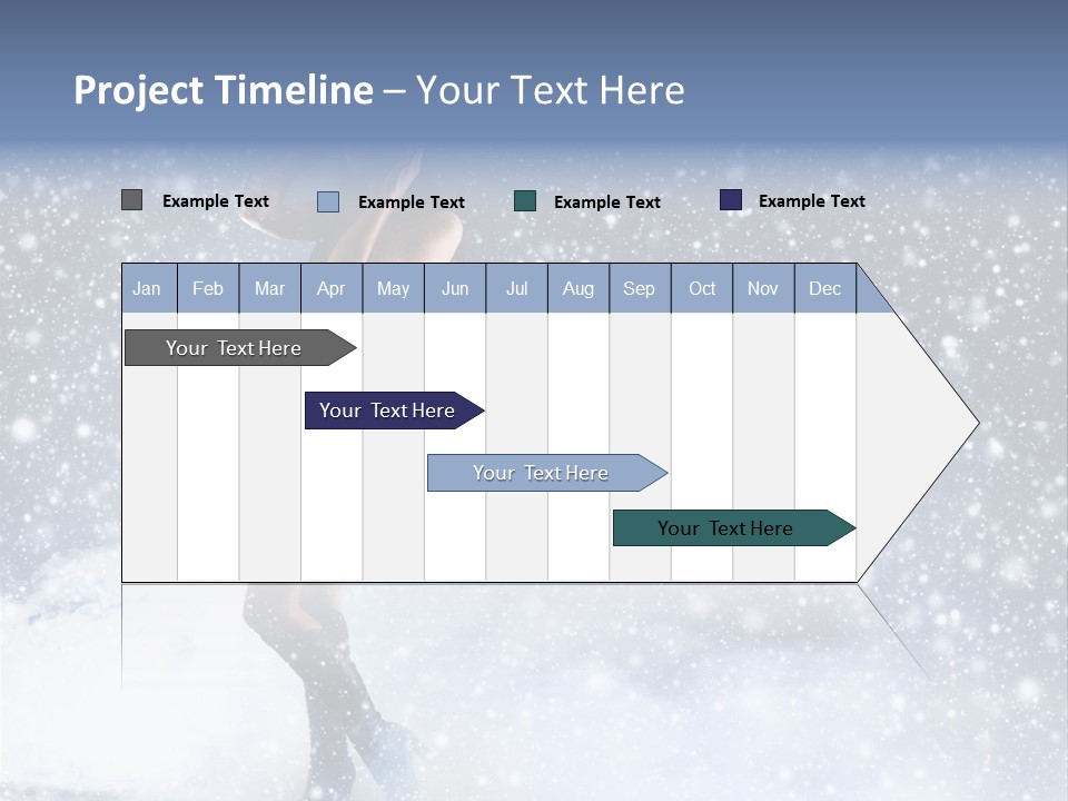 Bikini Blue Night PowerPoint Template