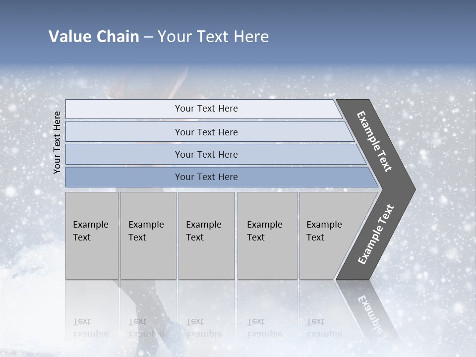 Bikini Blue Night PowerPoint Template