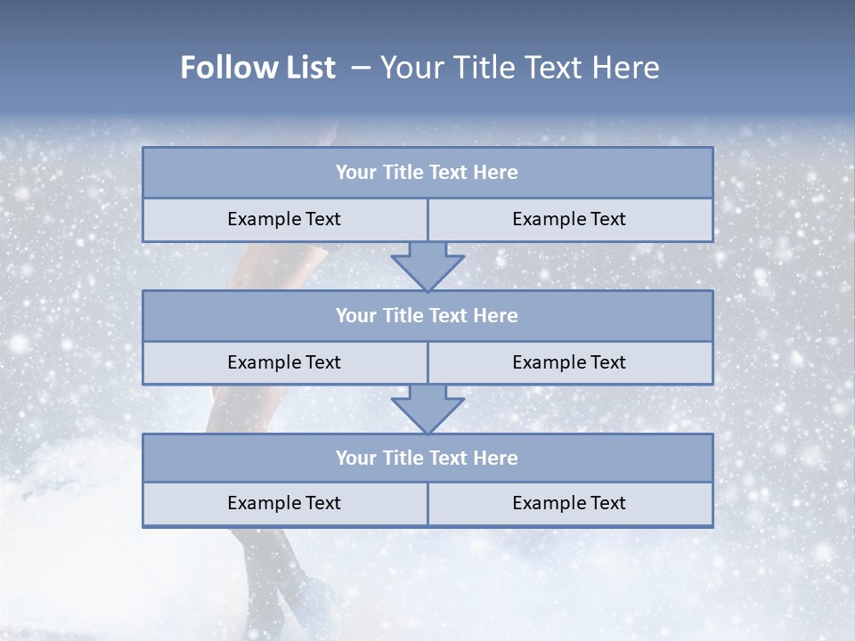 Bikini Blue Night PowerPoint Template