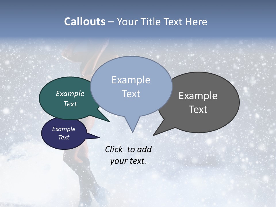 Bikini Blue Night PowerPoint Template