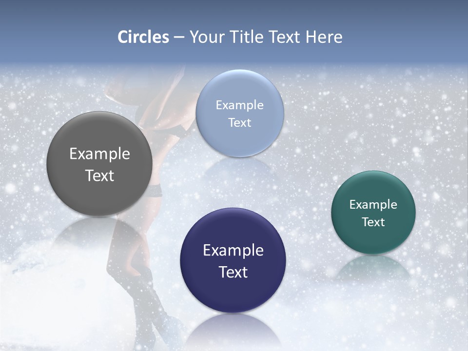 Bikini Blue Night PowerPoint Template