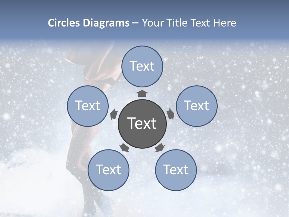 Bikini Blue Night PowerPoint Template