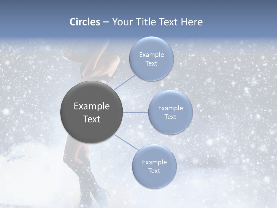 Bikini Blue Night PowerPoint Template