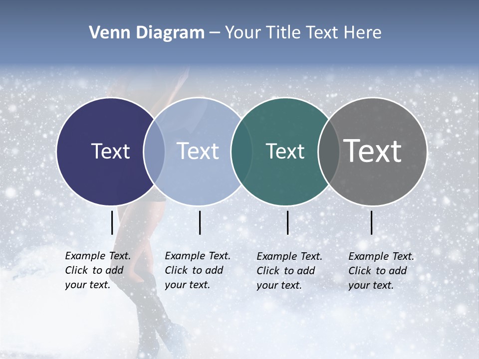 Bikini Blue Night PowerPoint Template