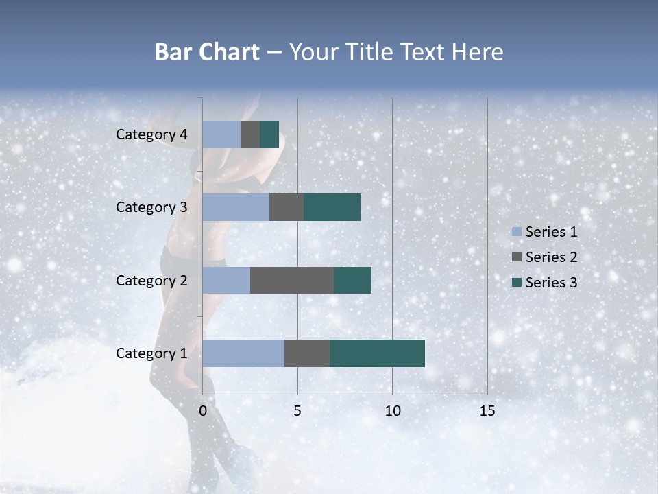 Bikini Blue Night PowerPoint Template