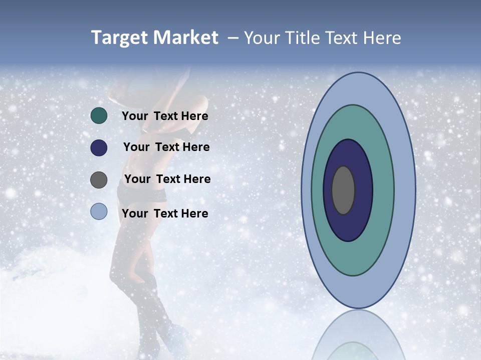 Bikini Blue Night PowerPoint Template