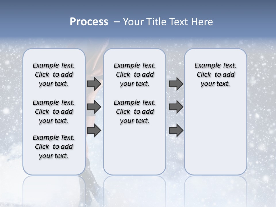 Bikini Blue Night PowerPoint Template