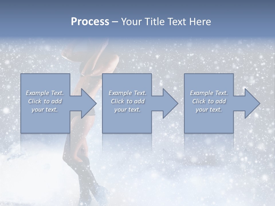 Bikini Blue Night PowerPoint Template