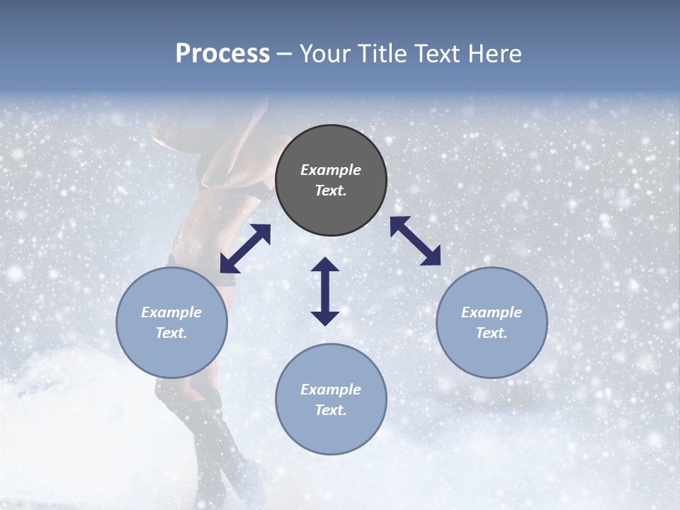 Bikini Blue Night PowerPoint Template