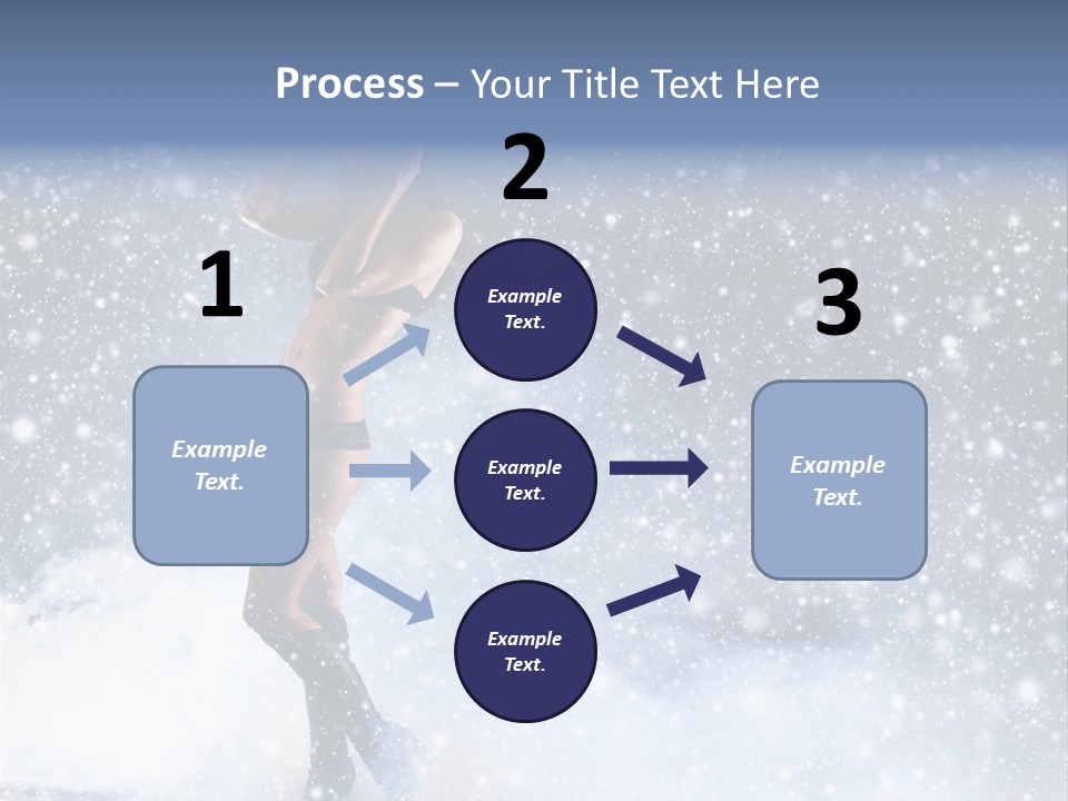 Bikini Blue Night PowerPoint Template