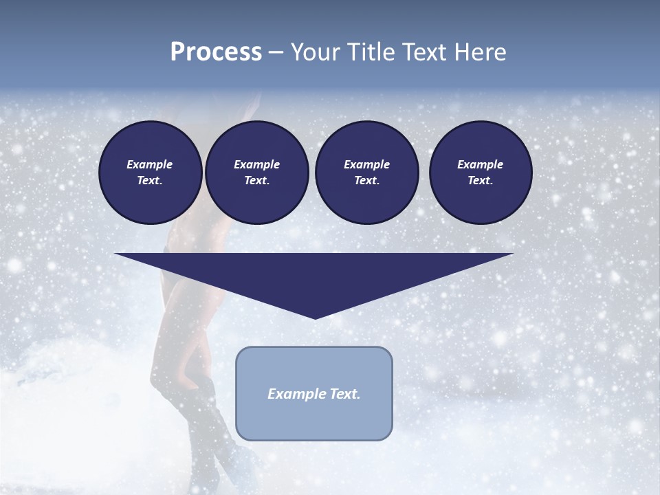 Bikini Blue Night PowerPoint Template