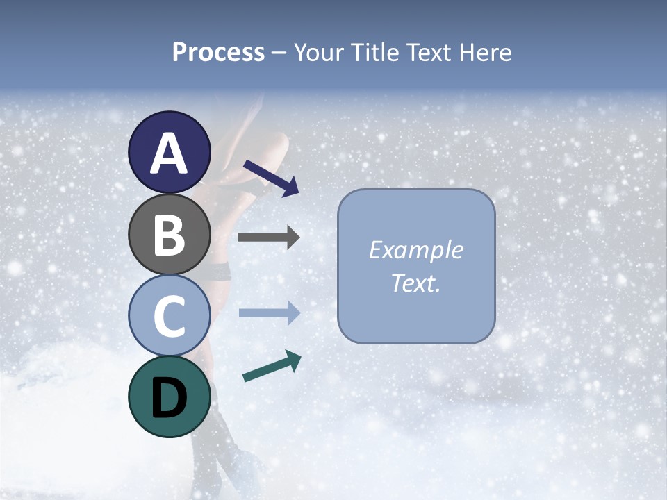 Bikini Blue Night PowerPoint Template