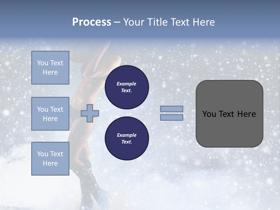 Bikini Blue Night PowerPoint Template