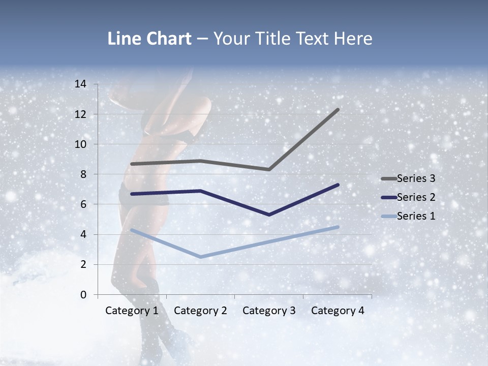 Bikini Blue Night PowerPoint Template