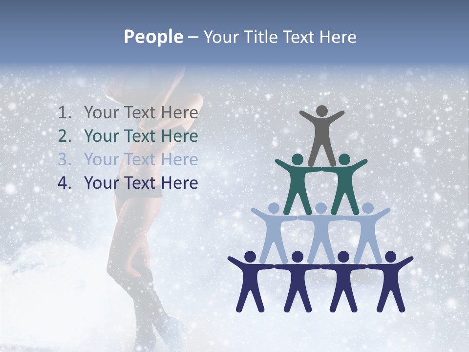 Bikini Blue Night PowerPoint Template