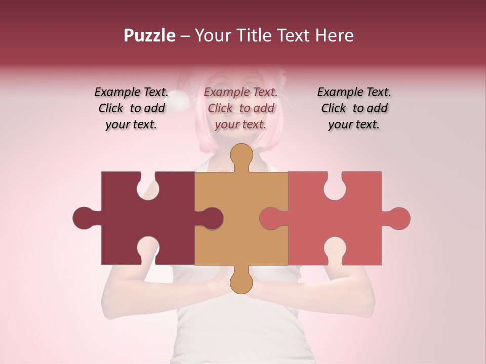 Candy Joy Santa PowerPoint Template