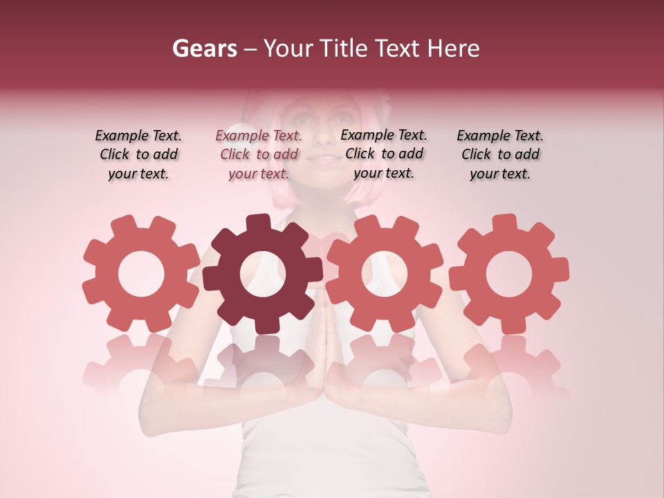 Candy Joy Santa PowerPoint Template