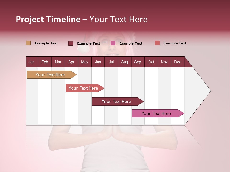 Candy Joy Santa PowerPoint Template