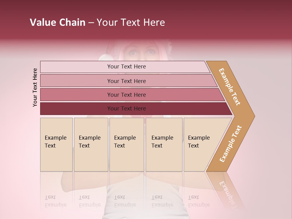 Candy Joy Santa PowerPoint Template