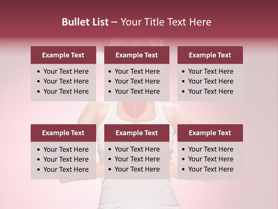 Candy Joy Santa PowerPoint Template