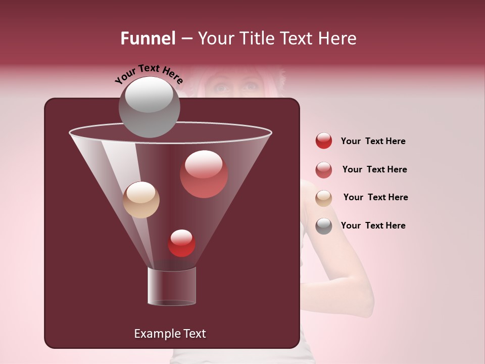 Candy Joy Santa PowerPoint Template