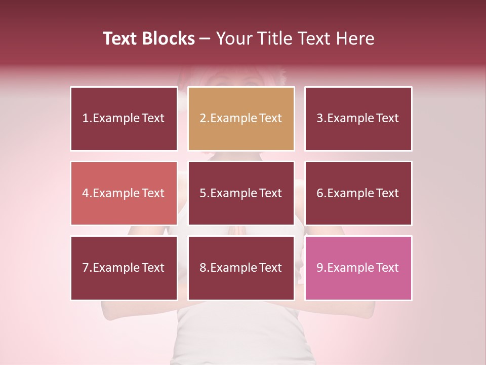 Candy Joy Santa PowerPoint Template