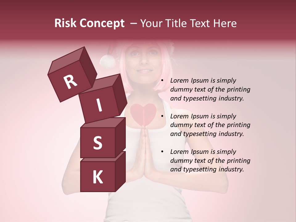 Candy Joy Santa PowerPoint Template