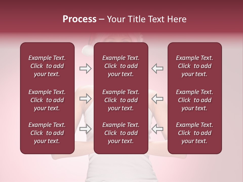 Candy Joy Santa PowerPoint Template