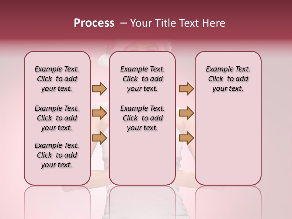 Candy Joy Santa PowerPoint Template