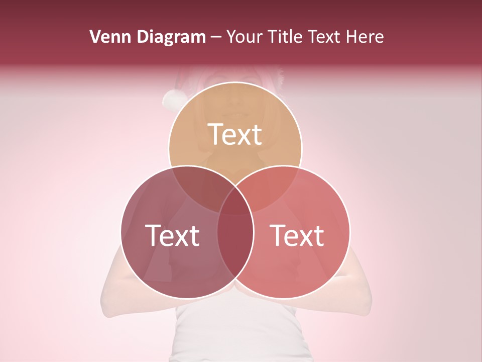 Candy Joy Santa PowerPoint Template