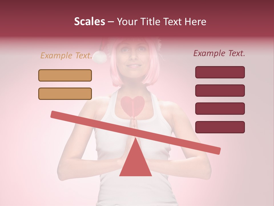 Candy Joy Santa PowerPoint Template