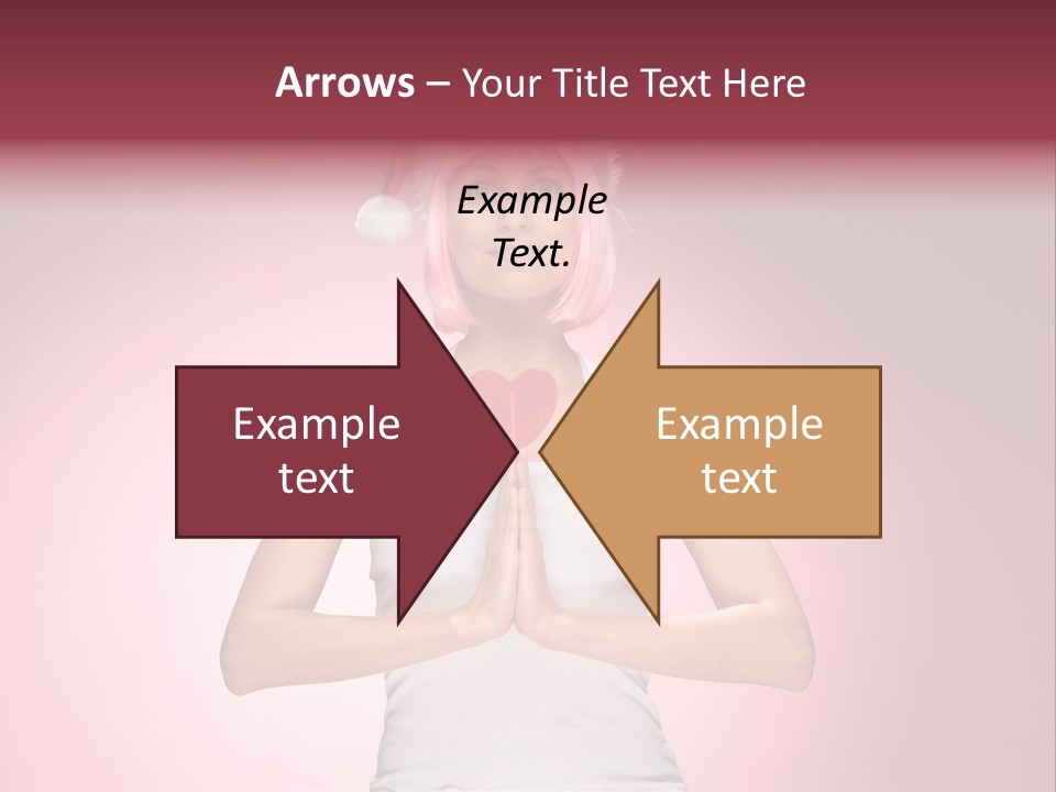 Candy Joy Santa PowerPoint Template