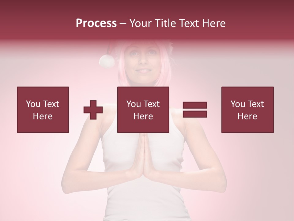 Candy Joy Santa PowerPoint Template