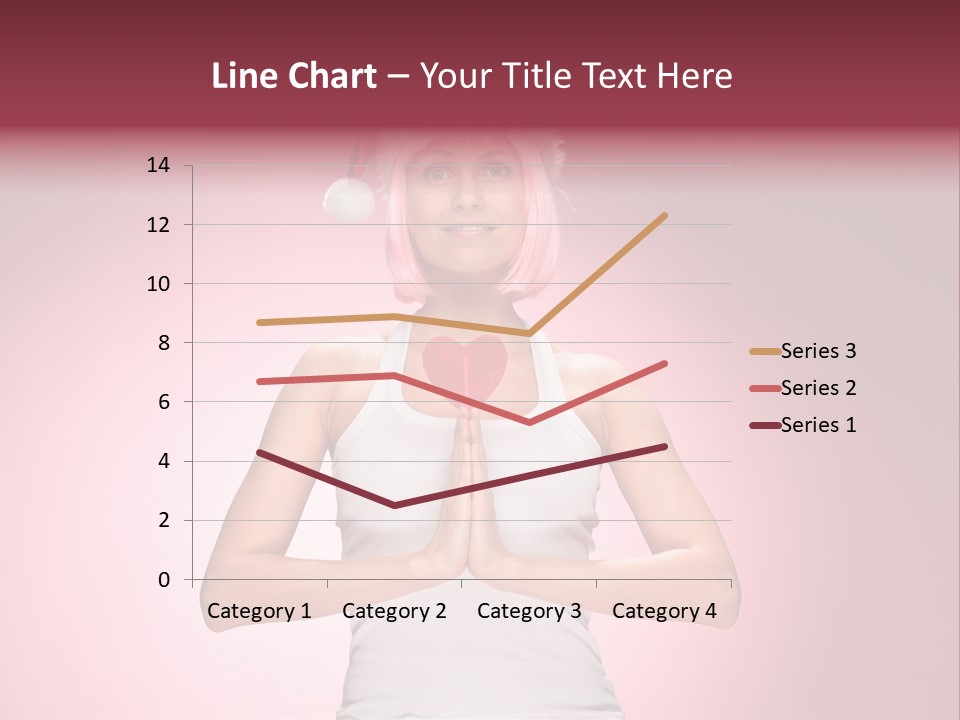 Candy Joy Santa PowerPoint Template