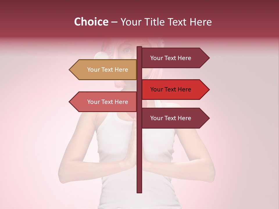 Candy Joy Santa PowerPoint Template